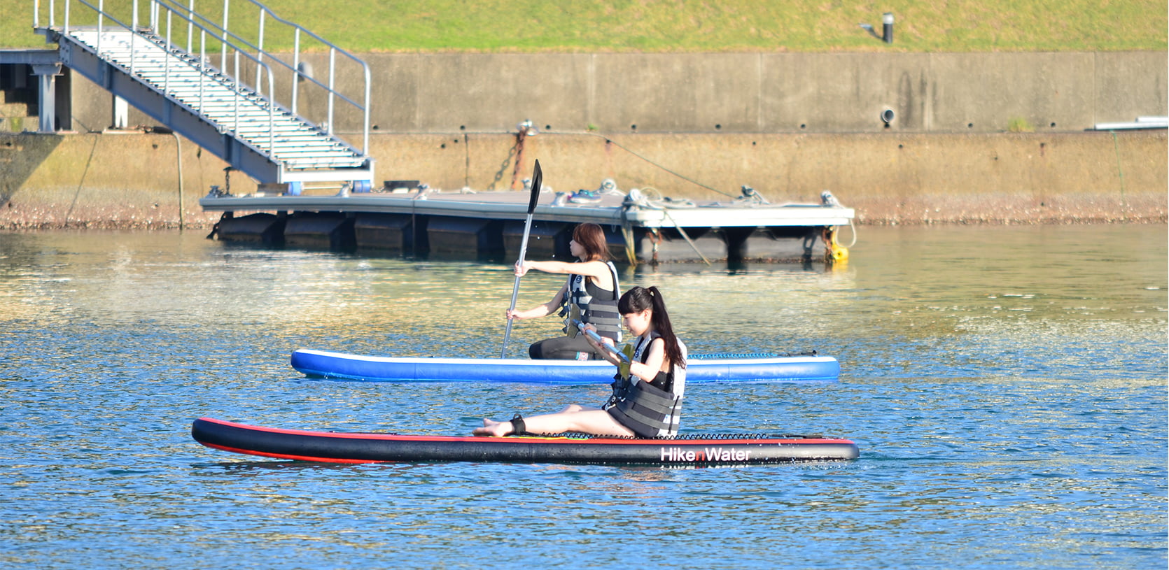 お子様も安全に楽しめる海遊び